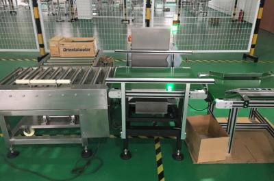 China Check Weigher for Heavy Weight 10- 20kgs products weight  and reject process for sale