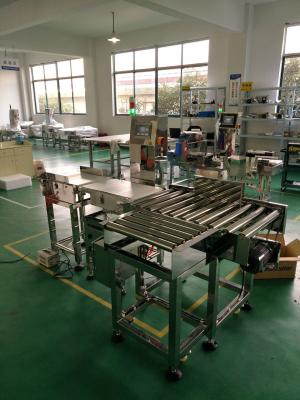 China Check Weigher for Heavy Weight 5-10kgs products weight  and reject process for sale