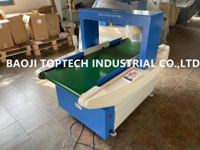 China Automatical conveyor belt metal detector for cloths,garment,shoes,textile inspection for sale