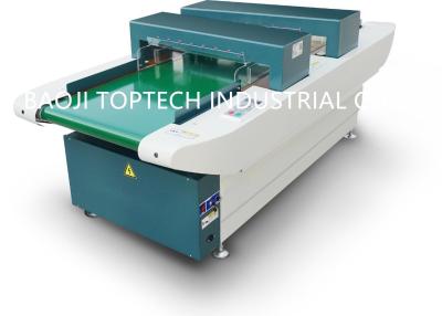 China needle detector JC-600 auto conveyor model( double head) for garments,cloths,shoes,toys inspection for sale