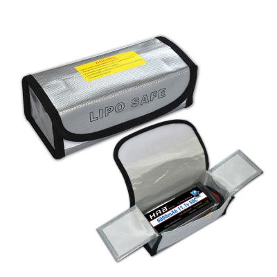 China Explosion Proof Recyclable Lipo Fire Bag , PVC Fireproof Bag For Lithium Battery for sale
