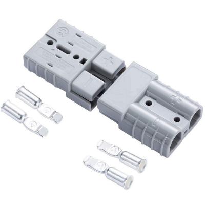 China Dual Pole Anderson Powerpole Connectors 50A 600V For Forklift Battery Terminal for sale