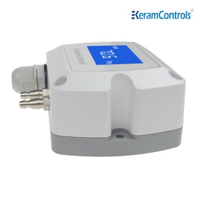 China Buildings DPT Differential Pressure Transmitter Sensor LCD Display for sale