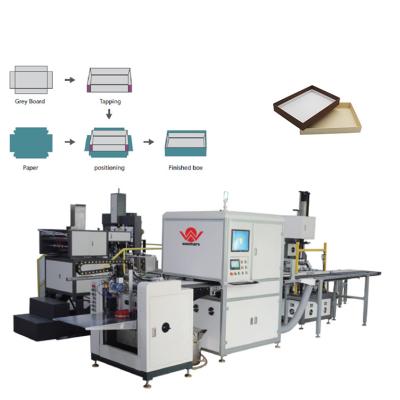 China Fully Automatic Rigid Box Making Machine / Rigid Gift Boxes Maker for sale