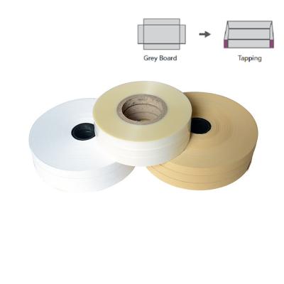 China Kraft blanco de cinta de papel/esquina de la caja de regalo que pega la cinta en venta