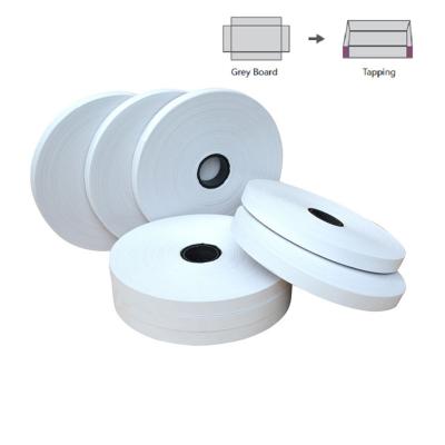 China Box Corner Pasting Tape / Kraft Paper Tape For Corner Pasting Machine for sale