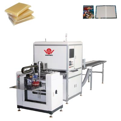 China Automatic Positioning Gluing Machine , Automatic Rigid Box Maker for sale