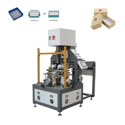 China Rigid Box Forming Machine / Servo Box Wrapping Machine for sale