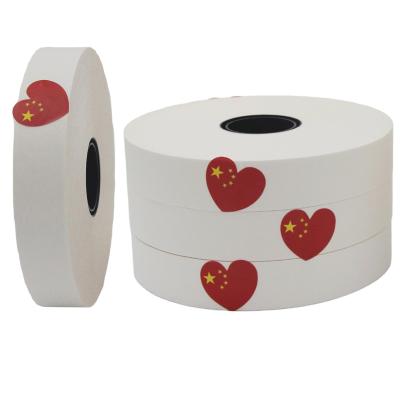 China 30mm Width Paper Binding Tape / Kraft Paper Strapping Tape For Banding Notebook for sale