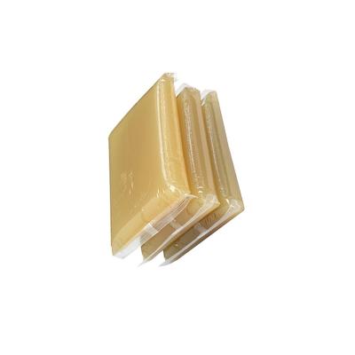 China Amber Yellow Animal Jelly Glue For Gluing Machine for sale
