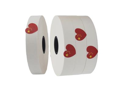 China White Kraft Paper Strapping Tape / Paper Binding Money Tape for sale
