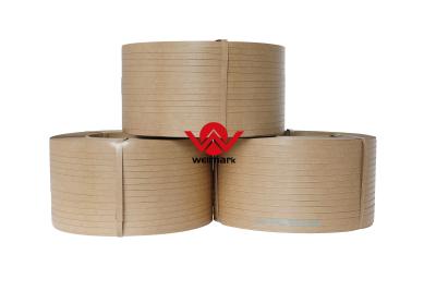 China Recyclable Paper Strap Band For Automatic Strapping Machine for sale