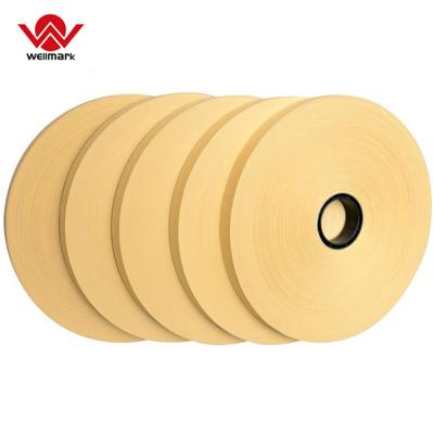 China Brown Four Corner Pasting Kraft Paper Hot Melt Corner Pasting Tape for Rigid Boxes for sale