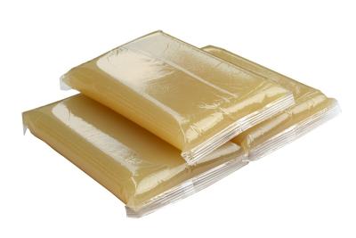 China Hot Melt Jelly Glue For Making Hardcover Book / Rigid Box for sale