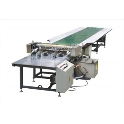 China Manual Feeding Gluing Machine with Convoyer Belt / Gluing Machine for sale