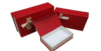 China Modifique la caja rígida/la caja de regalo/el joyero para requisitos particulares en venta