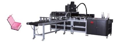 China Automatic Book Type Box Assembly Machine for sale