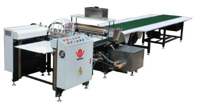 China Feeder Paper Gluing Machine / Manual Positioning Gluing Machine for sale