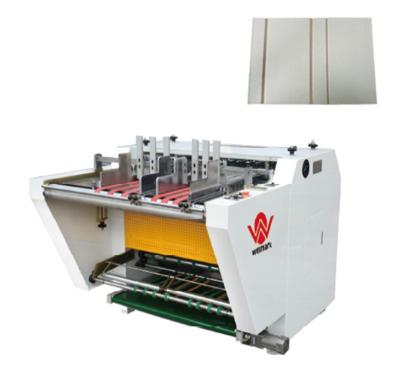 China Automatisch Grey Board Grooving/het Inlassen van/Inkervend Machine Te koop