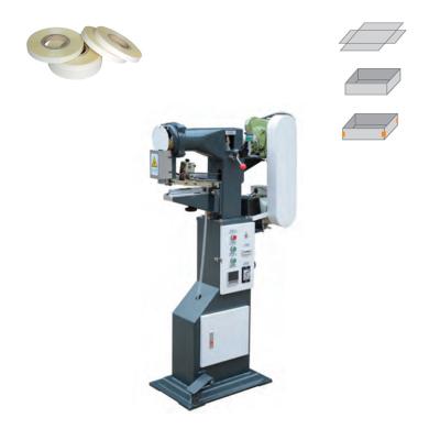 China Semi Automatic Rigid Box Making Machine / Manual Corner Pasting Machine For Making Gift Box for sale