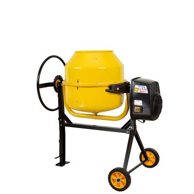 China Building Material Stores Buy Small Portable Electric Self Loading Drum Cement Concrete Mixer Machine With Pump à venda