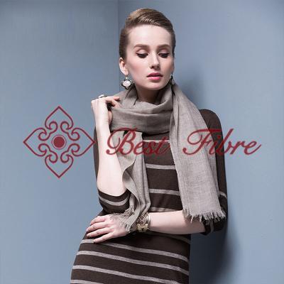 China Yak twill weave scarf&Shawl for sale