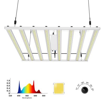 China Plant LED Hydroponic Lights Detachable Driver To Remove The Heat From Growth Area for sale