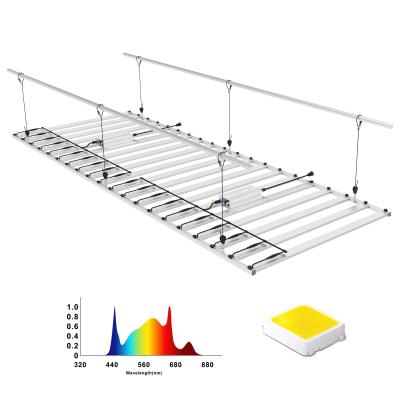 China Large Grow Space Commercial LED Grow Light Driver Reomvable Balance Heat Dissipation for sale