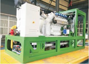 China Gas Safety 500kW Chp Gas Engine Synchronous Ac Power Generator for sale