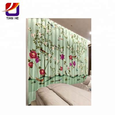 China Good Quality Price Wholesale Insulated 3D 100% full blackout curtain for sale