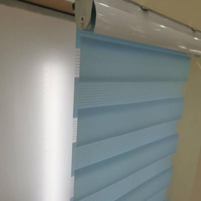 China combi blinds Day&night roller fabric double sheer fabric zebra roller fabric sheer blinds for sale