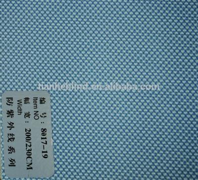 China blackout polyester imitation sun screen fabric for blinds for sale