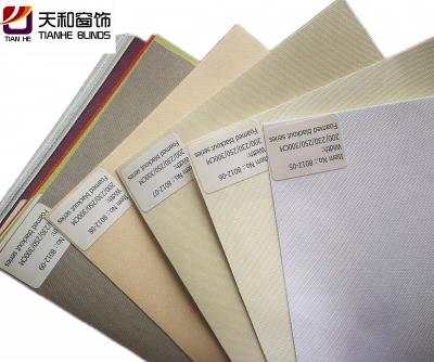 China 100% polyester custom blackout fabric for  roller blinds and fabric for roller shade and curtain manufacturer for sale