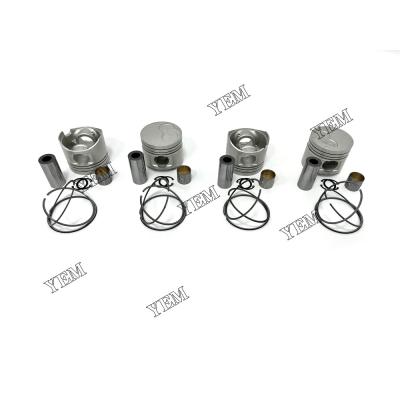 China 4PCS 1KZ Piston With Rings For Toyota Machinery Parts Excavator for sale