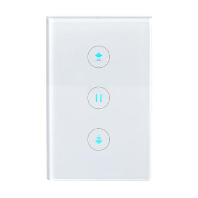 China APP Remote Control Tuya Smart Door Switches Wi-Fi Door Switch Touch Glass Wall Switch for sale
