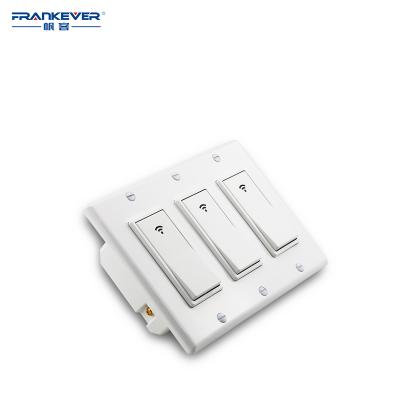 China PC V0 USA Wifi Smart Switch Voice Control 3 Band Switch Black Wifi Touch Feeling Mechanical Switch for sale