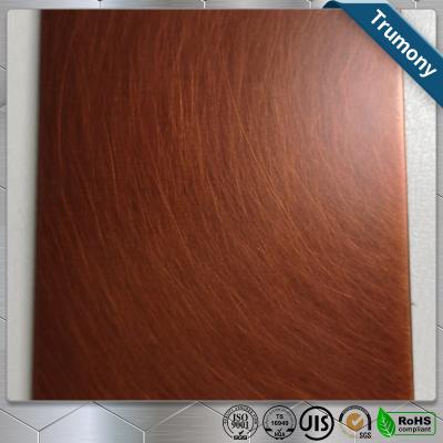China Hoja compuesta de cobre pura de encargo colorida del panel para la decoración de alta resistencia en venta
