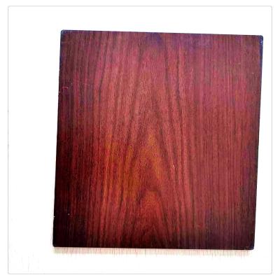China Plastic 2.5mm Aluminum Composite Panel Wooden Color Coating For Surface Protection for sale