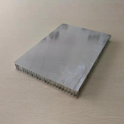 China Los paneles de aluminio del panal del peso ligero 0.05m m incombustibles para la decoración constructiva en venta
