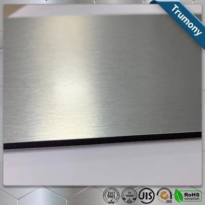 China Custom Color Stainless Steel Composite Panel Brushed Fireproof A2 Core for sale