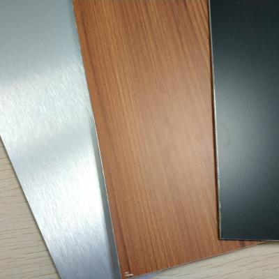 China Brushed Finish Stainless Steel Composite Panel Exterior Wall Cladding Designs for sale