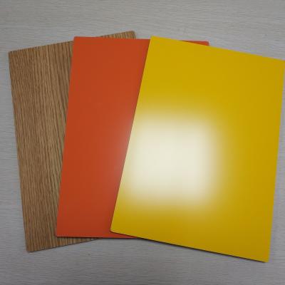 China 2mm 3mm 4mm 5mm Thick Solid Aluminum Composite Panel , Composite Metal Panel Gloss White for sale