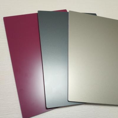 China 6mm Copper Composite Panel PVDF Interior Exterior Wall Cladding Sheet ACP for sale