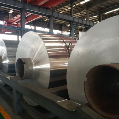 China Dauerhafte industrielle Aluminiumfolie Rolls-Flosse - Vorrat für Heizkörper-Kondensator-Verdampfer zu verkaufen