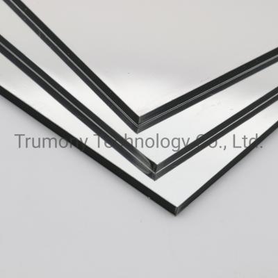 Chine Wall Cladding Decorative Mirror Aluminum Composite Panel à vendre