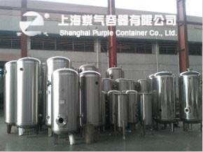 China el tanque de acero inoxidable del depósito de aire comprimido en venta