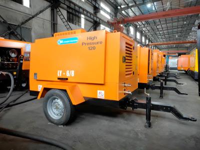 Chine High Pressure Cooling Diesel-Engine-Driven Screw Compressor with Powerful Performance à vendre