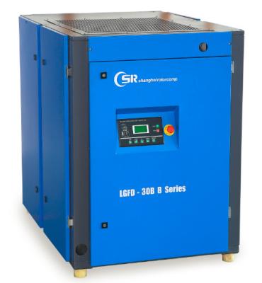 China 22kw rotary screw air compressor german rotorcomp air end  in TUV certificates, 5 years warranty for sale