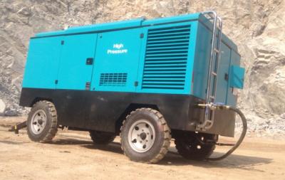 China 150Cfm 145Psi Diesel Screw Compressor For Drilling Rig Piling Industry for sale