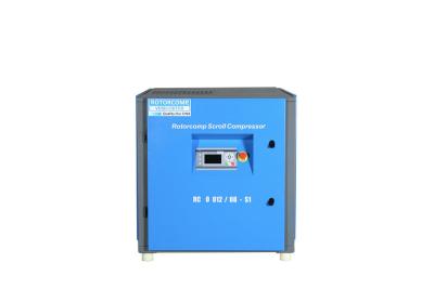 China Less Wearing Part Electric Scroll Compressor / Super Quiet Oilless Air Compressor for sale